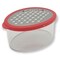 Handy Housewares Mini Grater with Container - Ideal for Grating Garlic, Cheese and Zesting Citrus - Random Color
